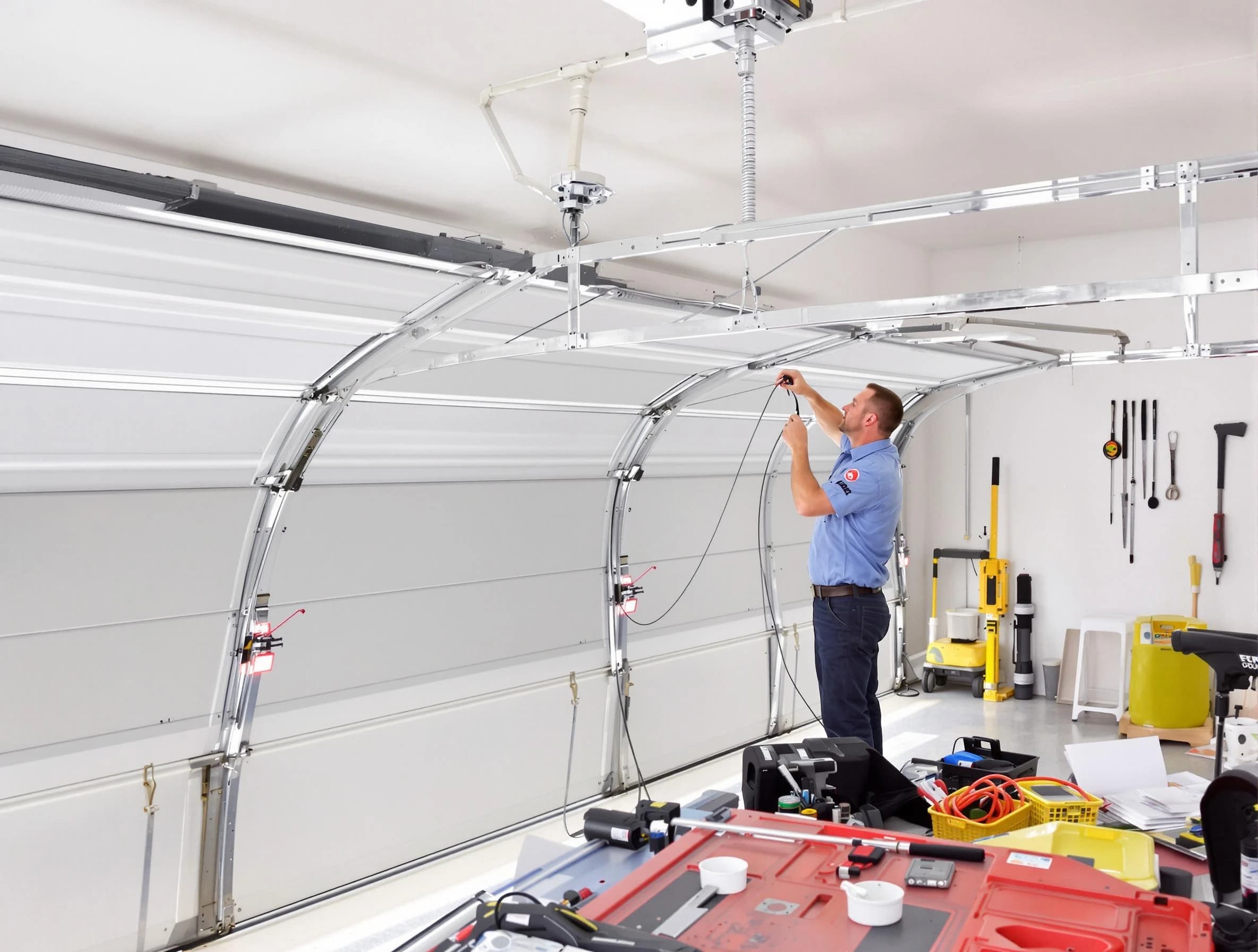 Garage door cable repair service by Lone Tree Garage Door Repair in Lone Tree