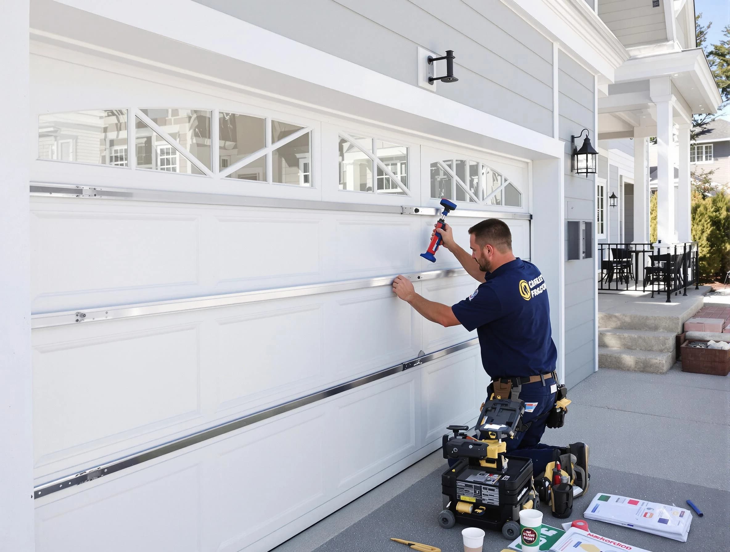 Professional garage door installation by Lone Tree Garage Door Repair in Lone Tree