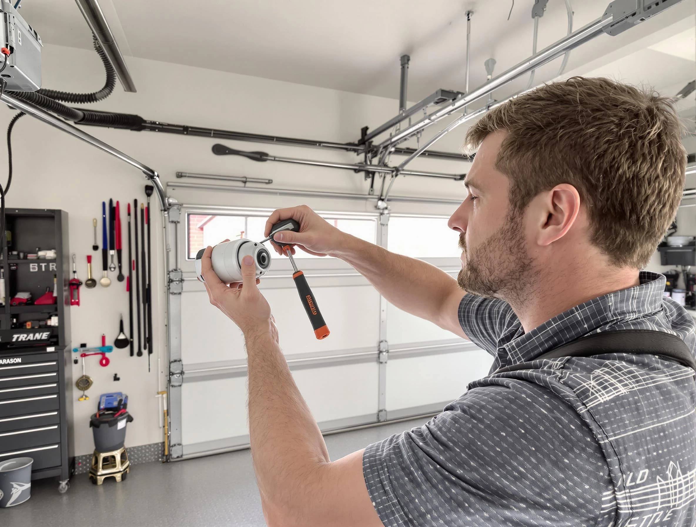 Garage door opener repair service by Lone Tree Garage Door Repair in Lone Tree