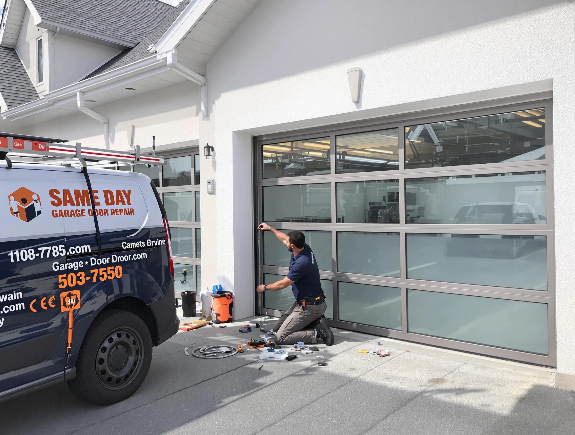 Same-day garage door repair service by Lone Tree Garage Door Repair in Lone Tree