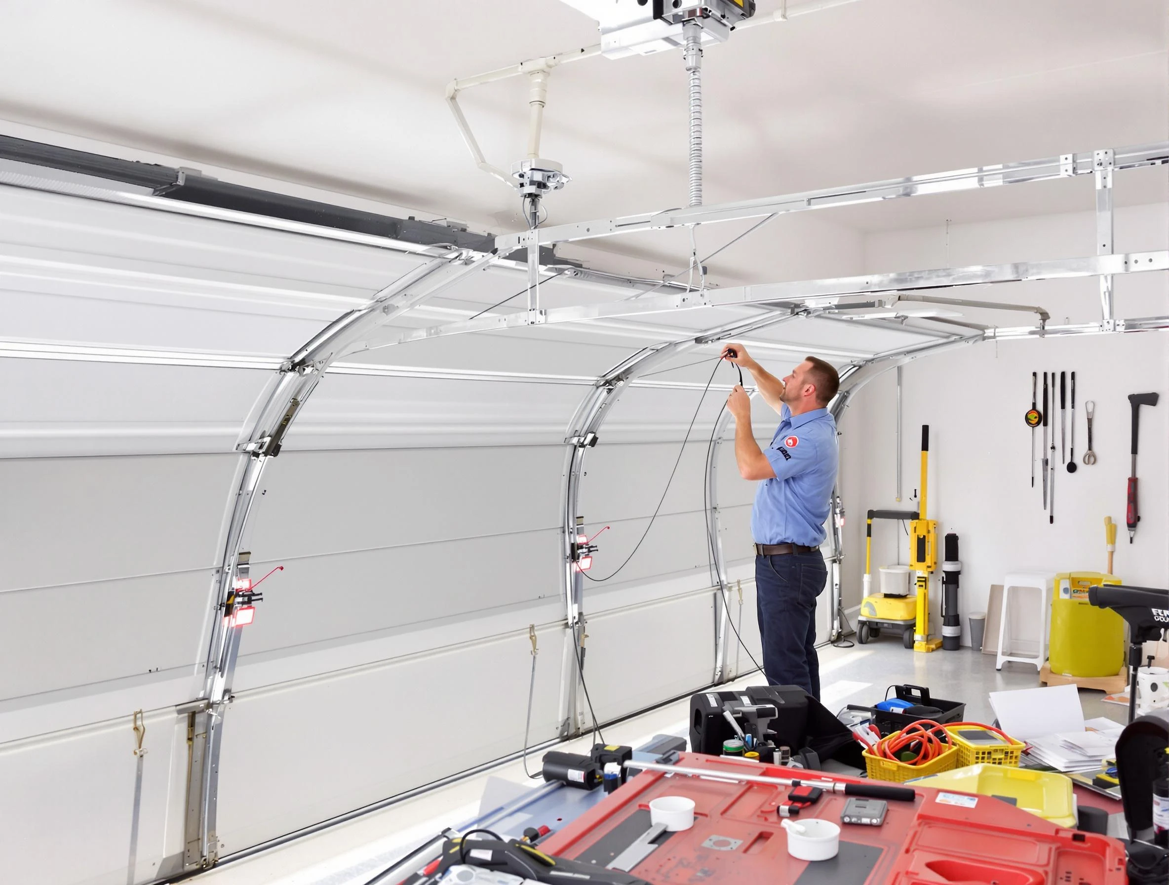 Garage door cable repair service by Lone Tree Garage Door Repair in Lone Tree