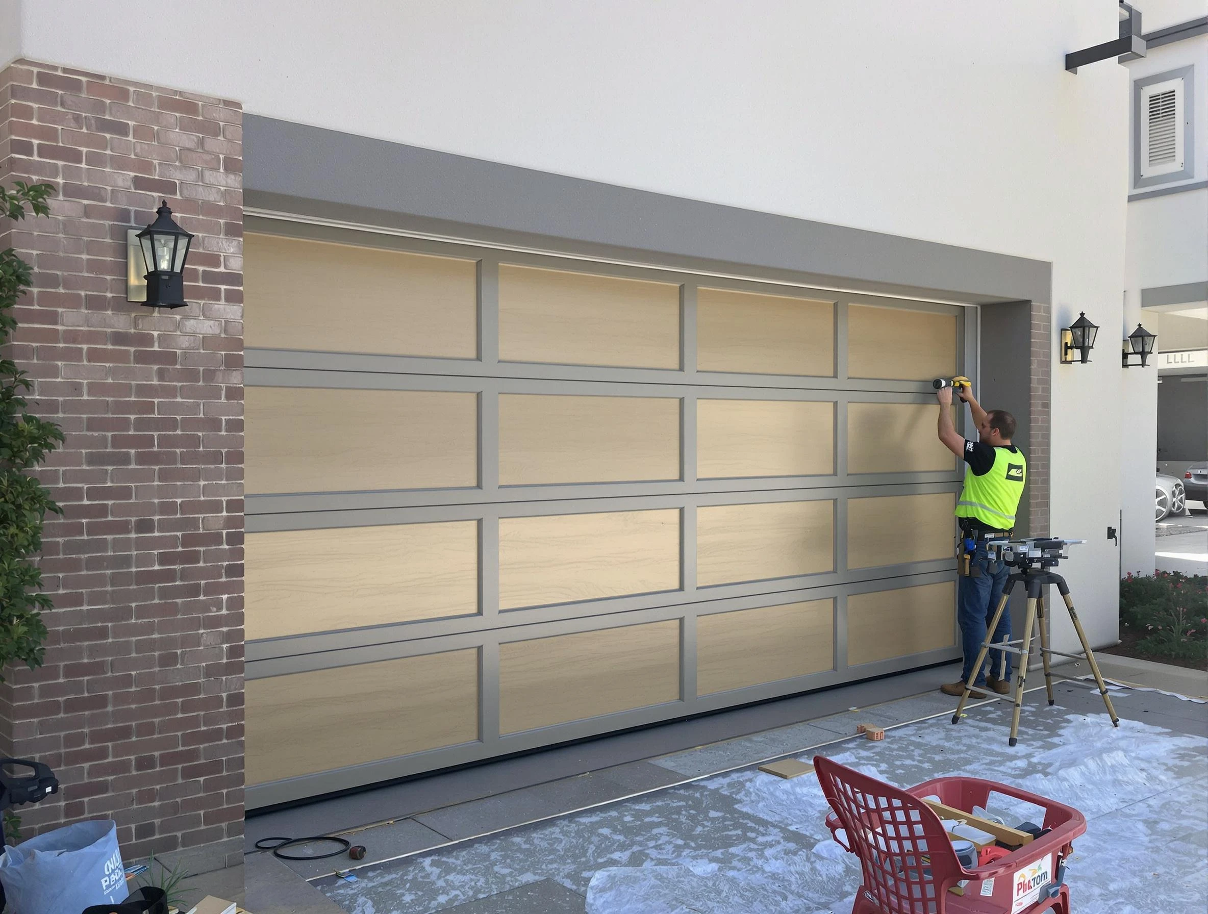 Garage door replacement service by Lone Tree Garage Door Repair in Lone Tree