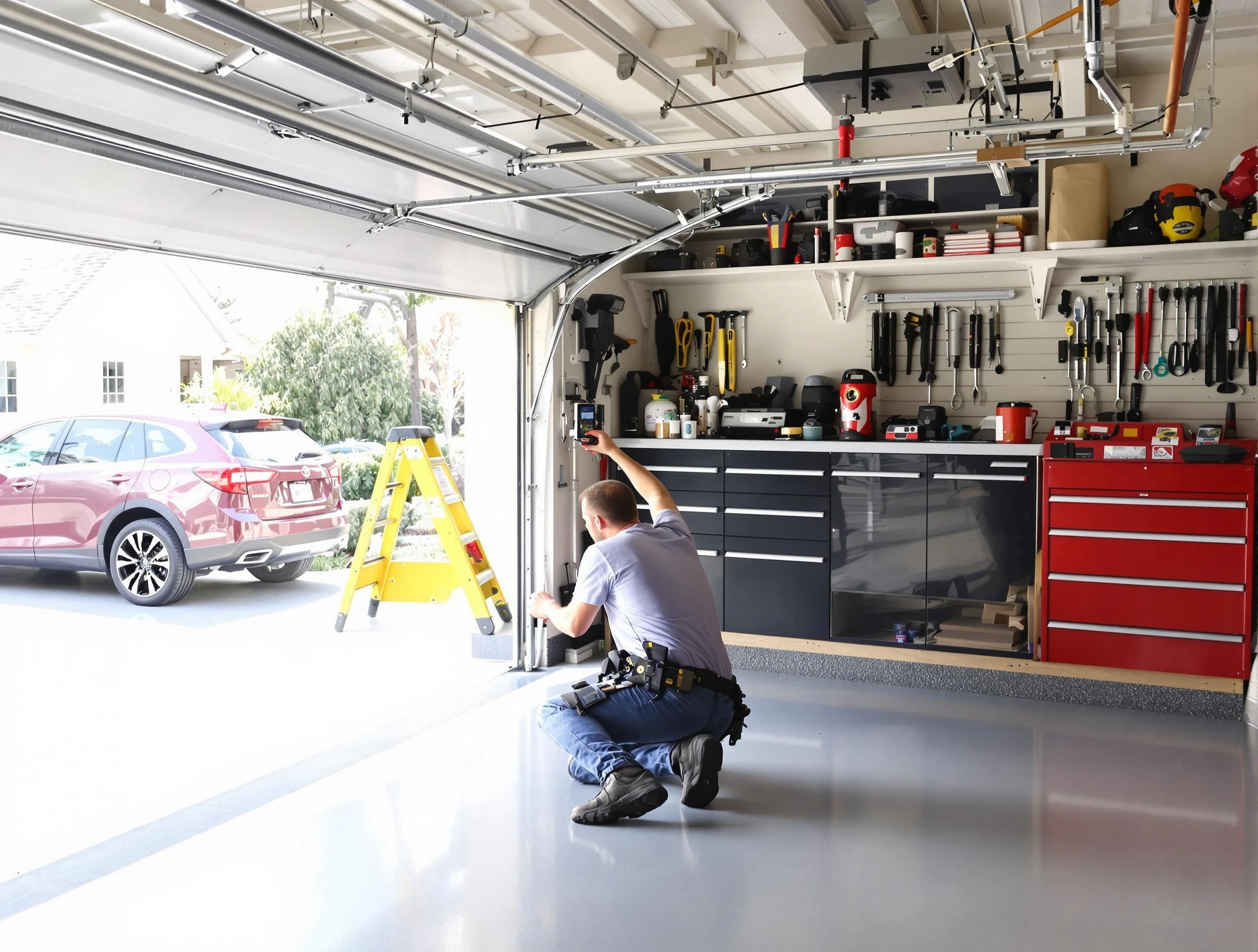 Local garage door repair service by Lone Tree Garage Door Repair in Lone Tree