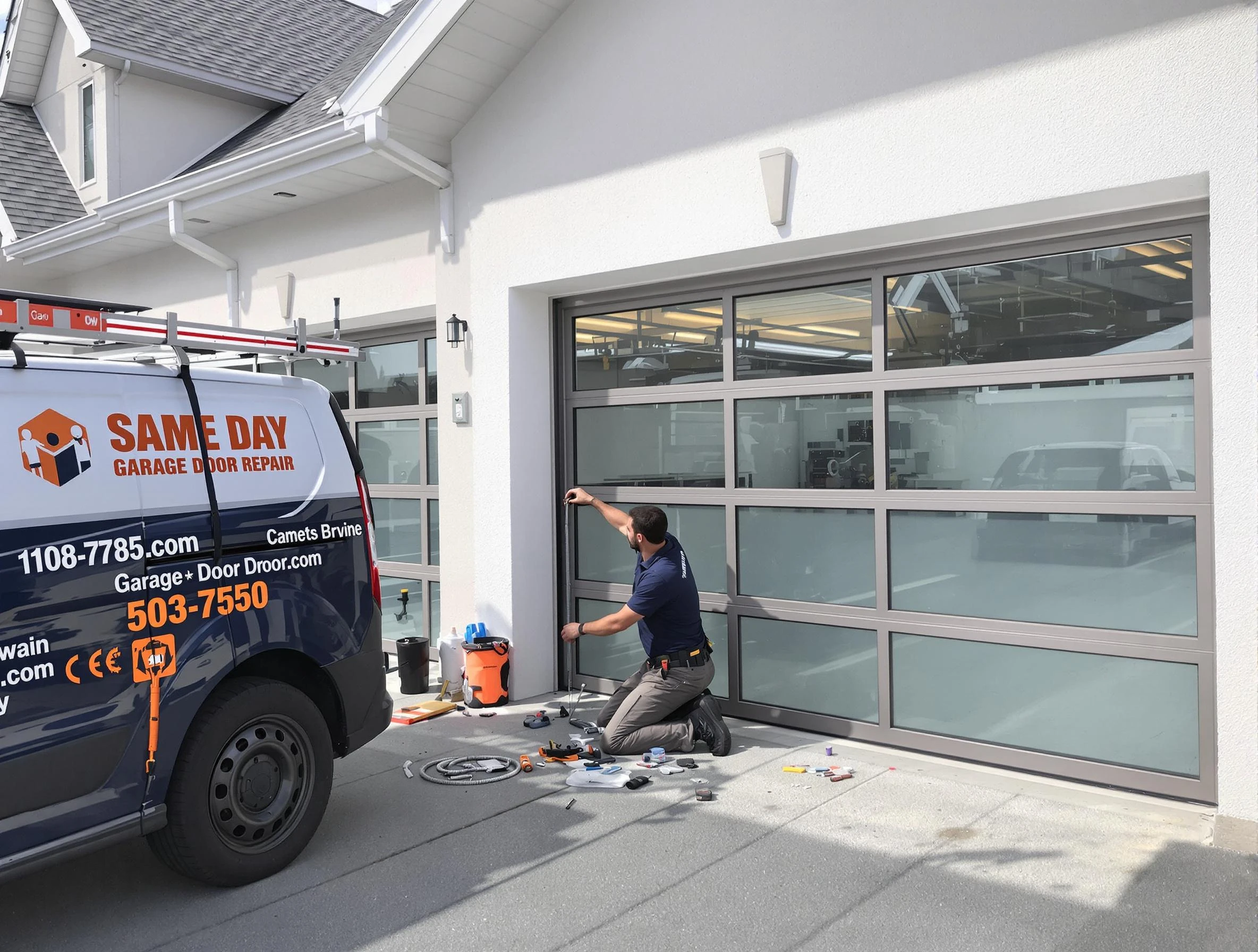 Same-day garage door repair service by Lone Tree Garage Door Repair in Lone Tree